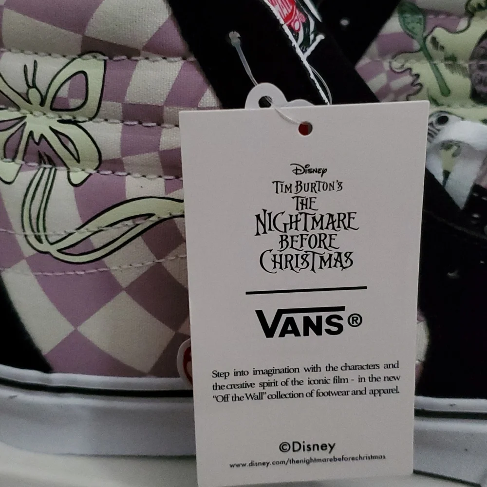 Vans Sk8-Hi Disney Nightmare Before Christmas Limited Edition Hard to Find - Picture 8 of 16